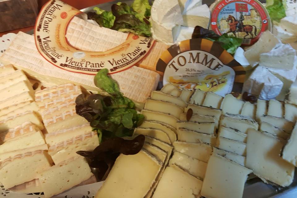 Plateau de fromages