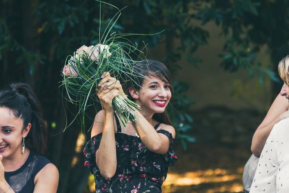 Lancer de bouquet