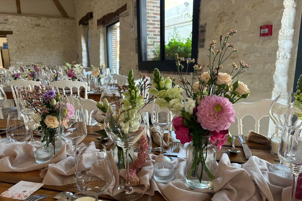 Tables des invités