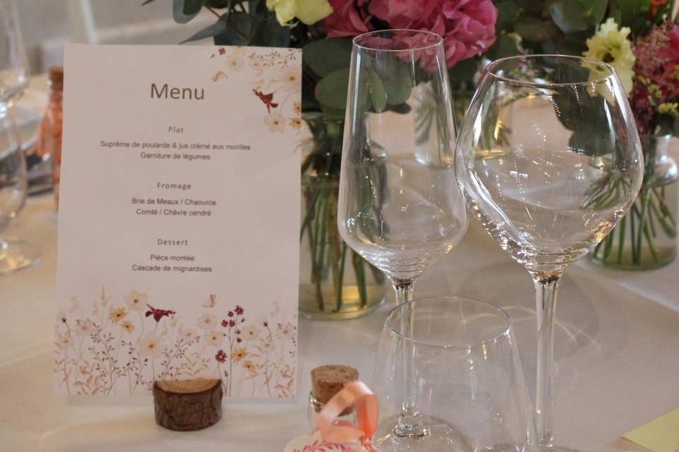 Table des invités