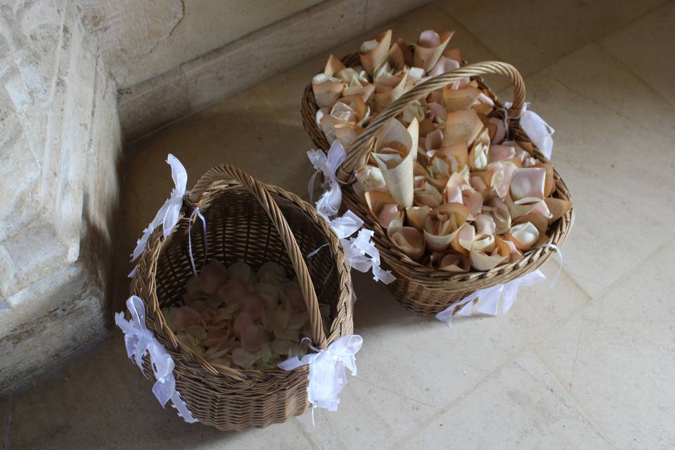 Panier à fleurs