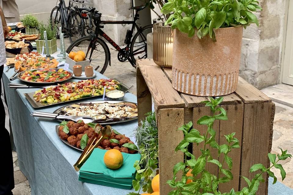 Décoration des buffets