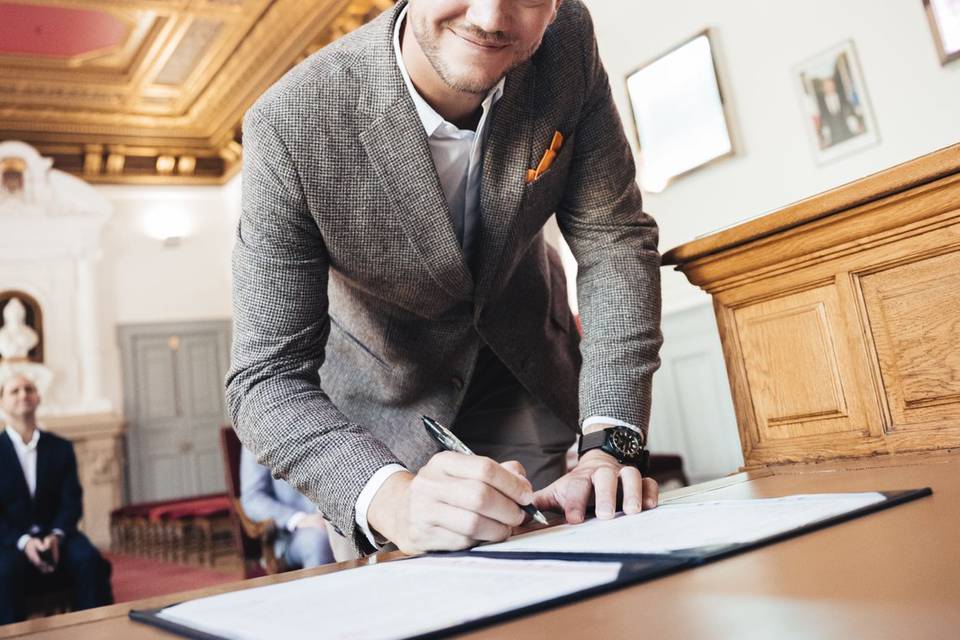 Signature des témoins