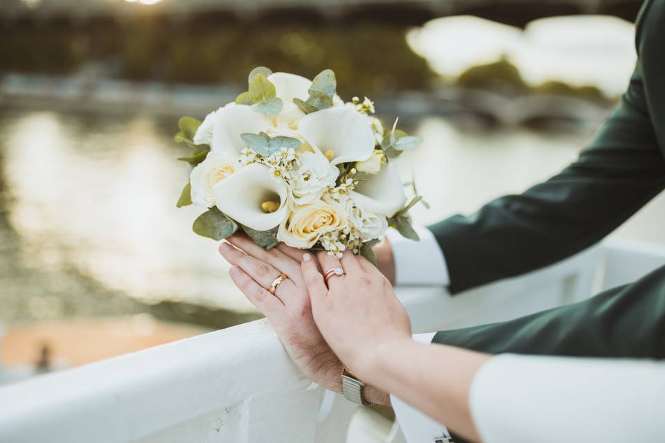 Bouquet des mariés