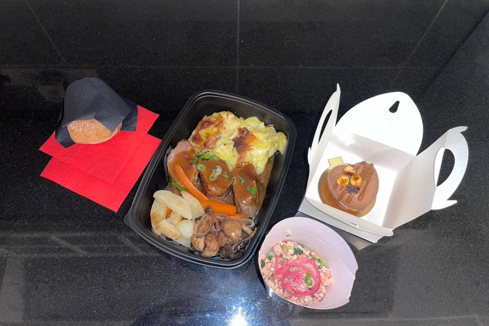 Livraison menu de st valentin
