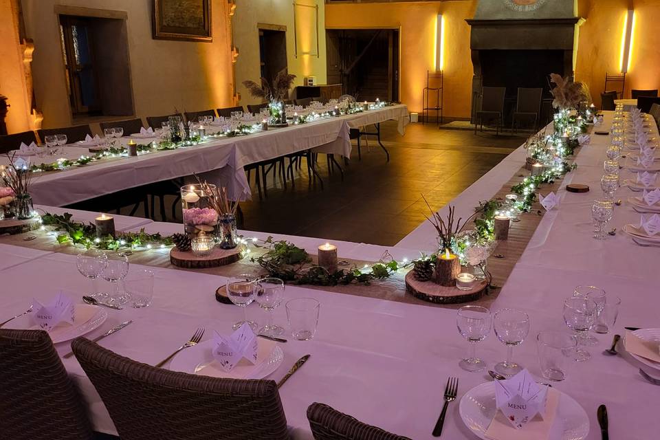 Déco champêtre en lumière