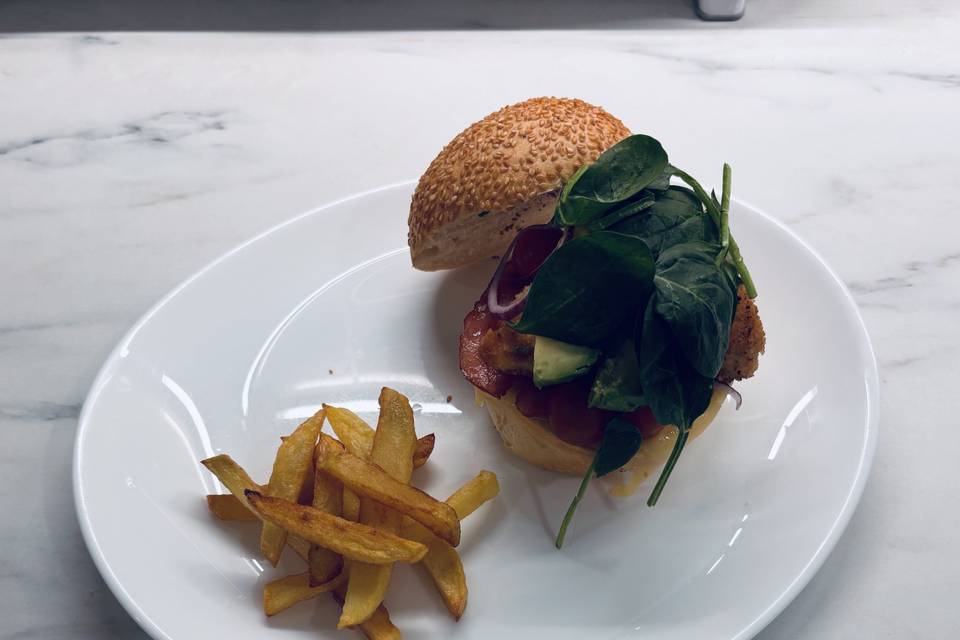 Hamburger maison