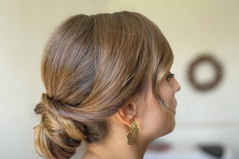 Chignon sophistiqué