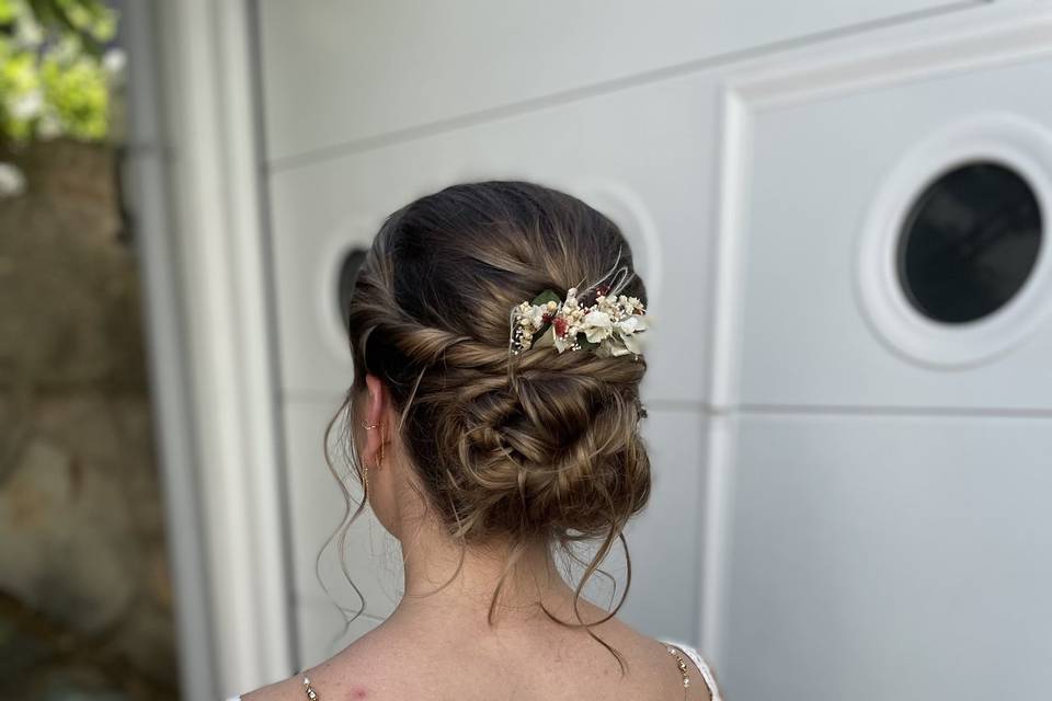 Chignon mariée