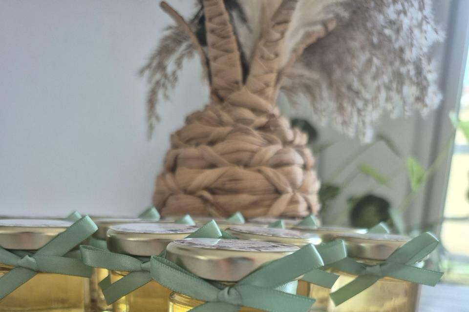 Mini pots de miel personnalisé