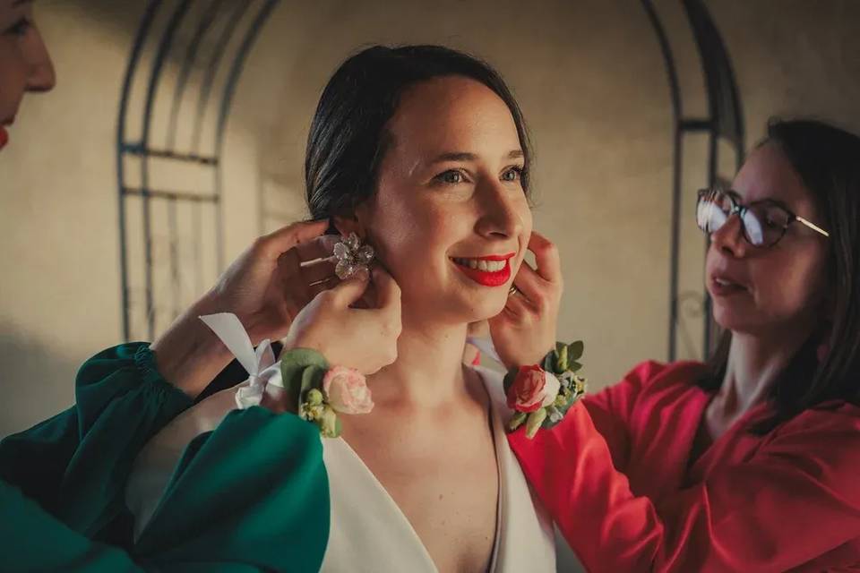 Les boucles d'oreilles