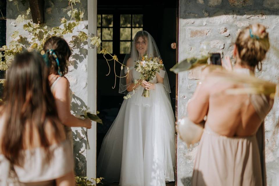 Découverte de la mariée