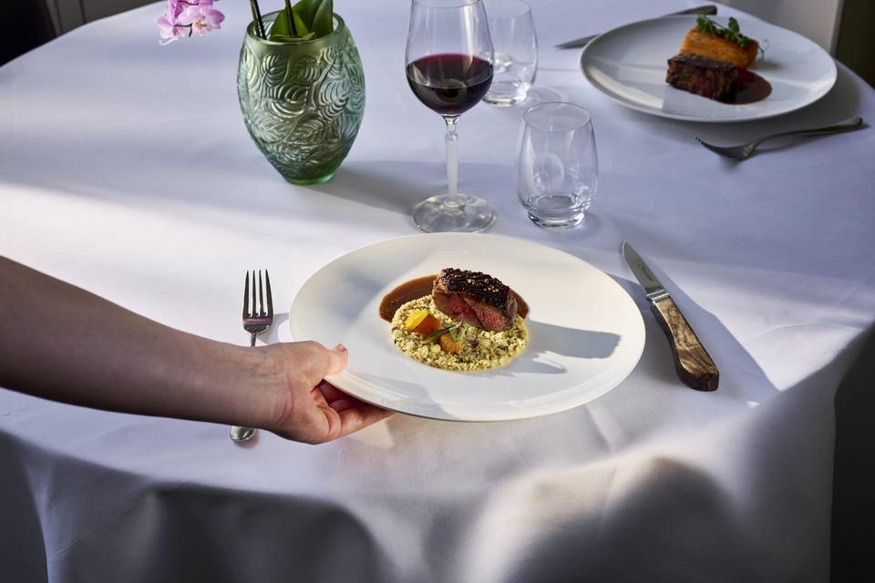Plats du restaurant