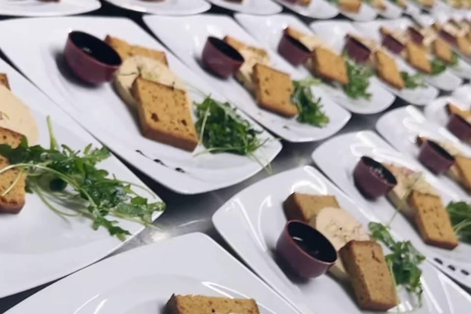 Assiette de fois gras