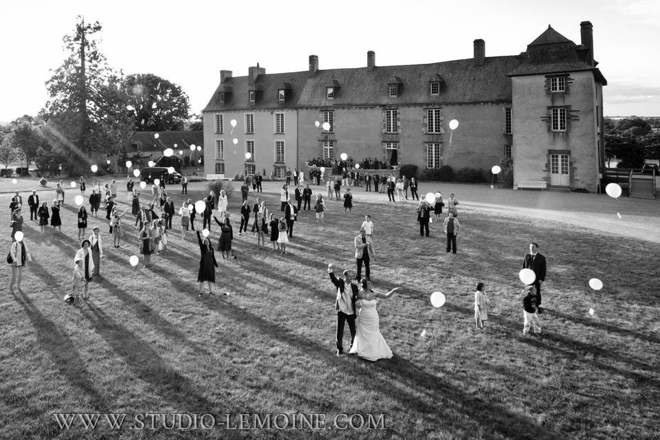 Lacher de ballons -La Robinais