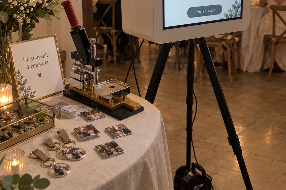 Photobooth et atelier souvenir