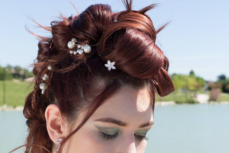 Chignon de mariée