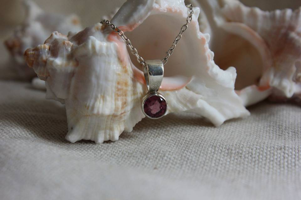 Collier tourmaline