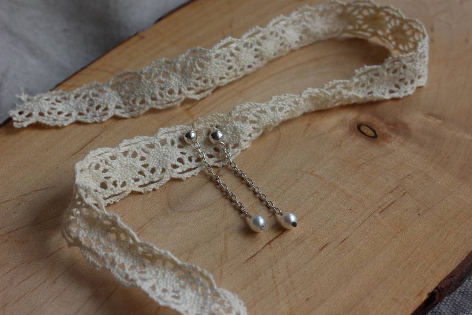 Boucles d'oreilles perles