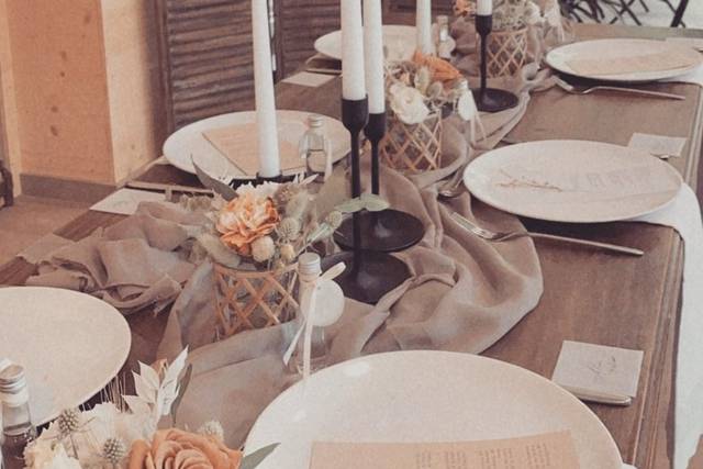 Décoration table mariage
