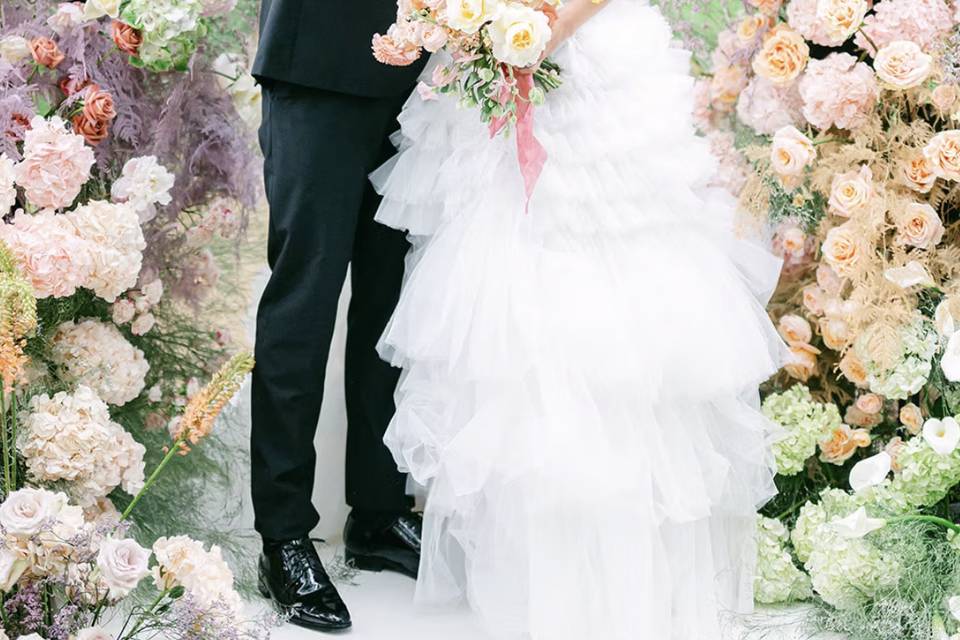 Cérémonie de mariage moderne
