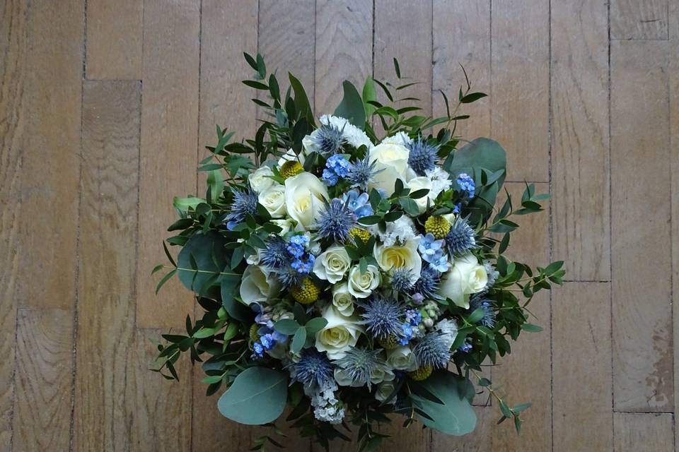 Bouquet bleuté/estelle