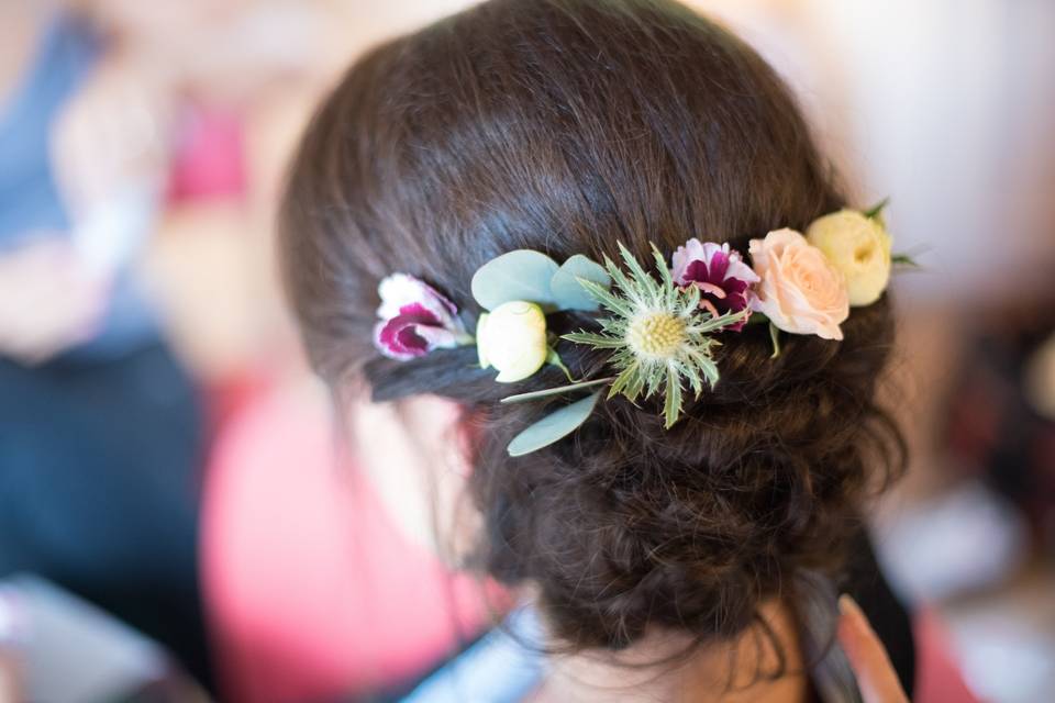 Fleurs pour cheveux/Estelle Leclerc