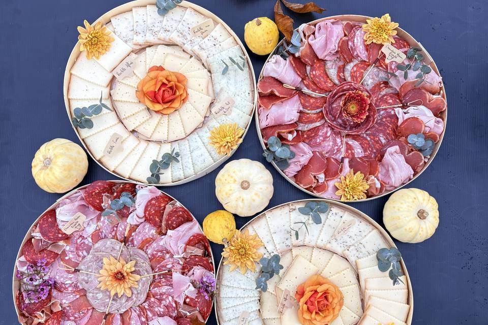 Plateaux raclette et charcuter