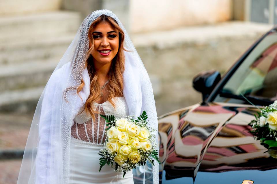 Arrivée à l'hôtel de ville