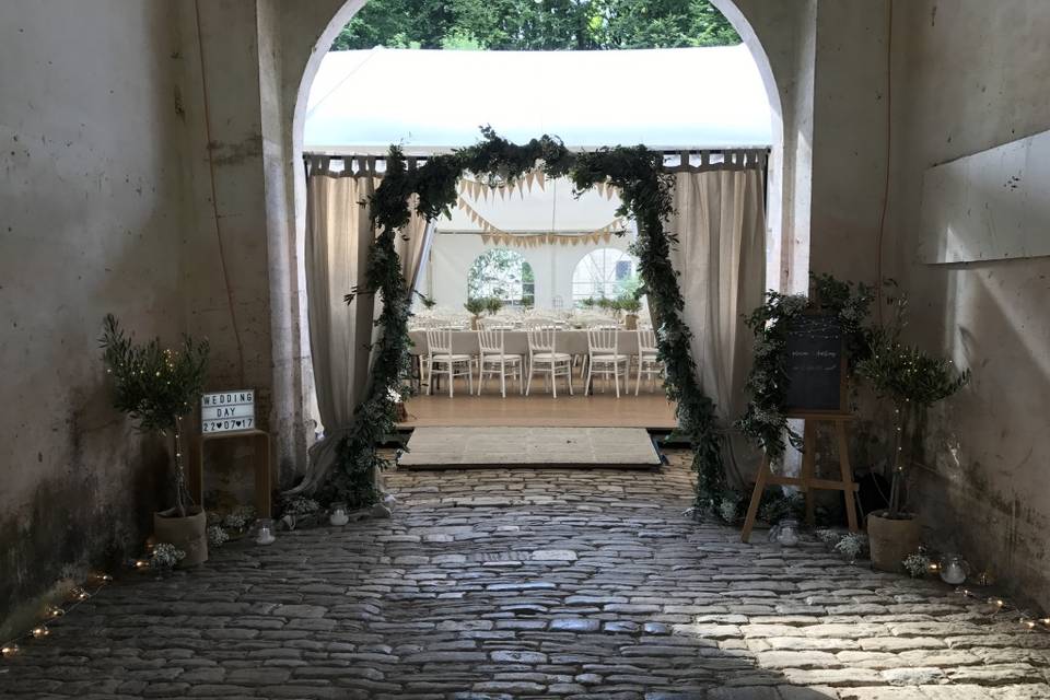 Mariage provençal - champêtre