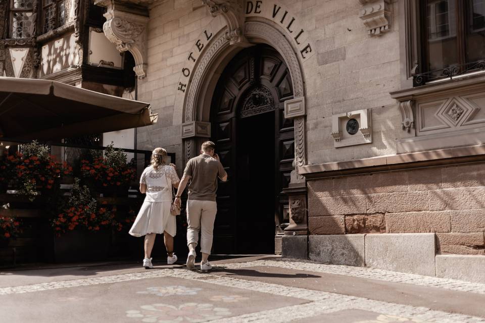 Shooting à la mairie