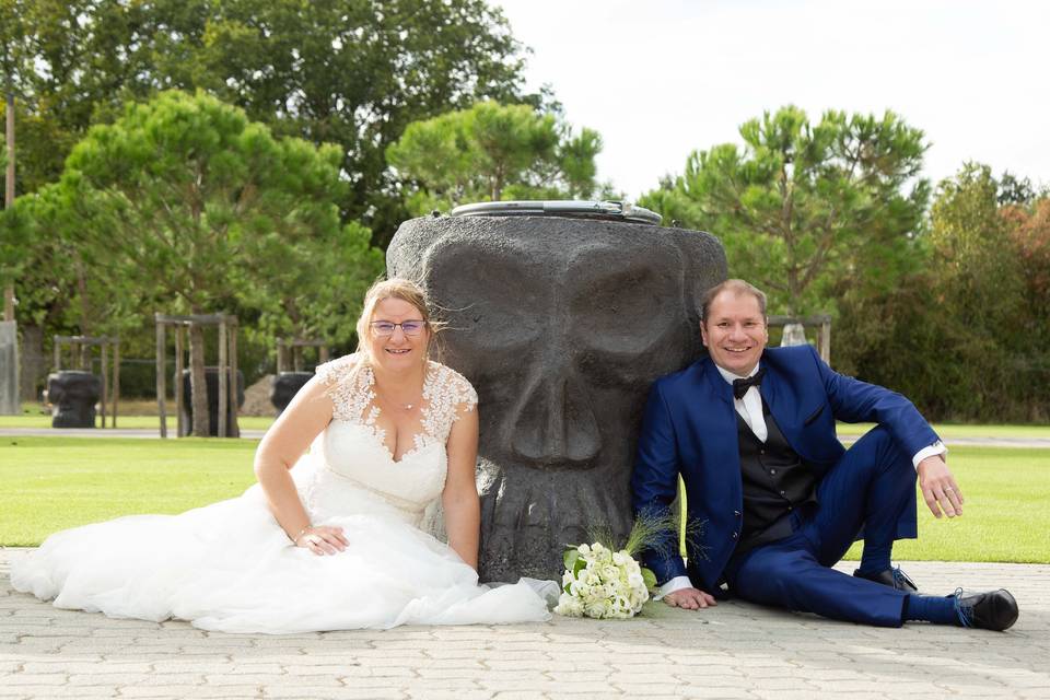 Mariage en famille à la plage