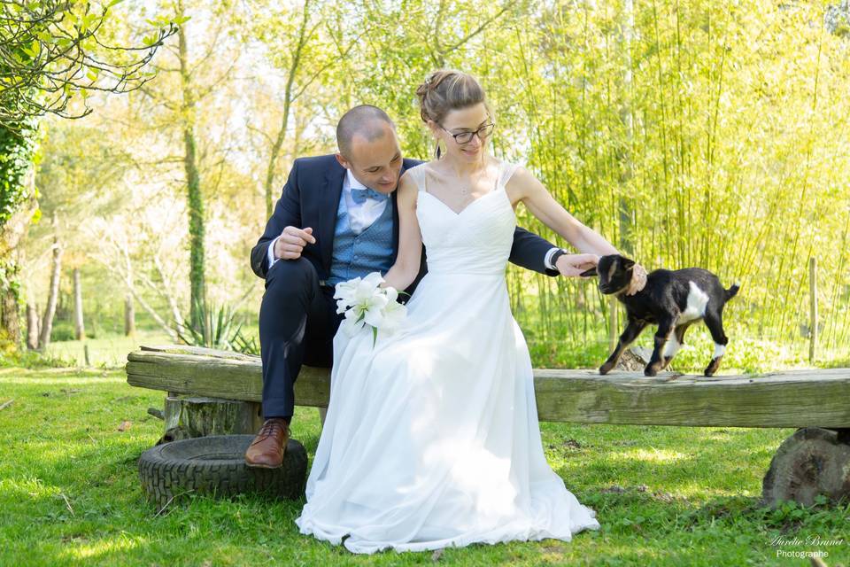 Mariage à la ferme