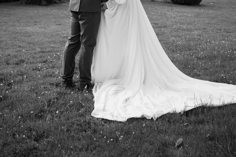 Photo du couple + vue lieu