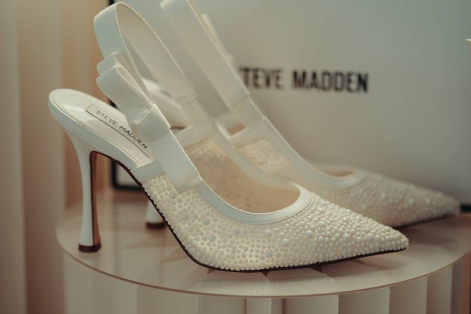 Chaussures de la mariée