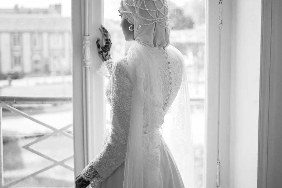 Photo de la mariée