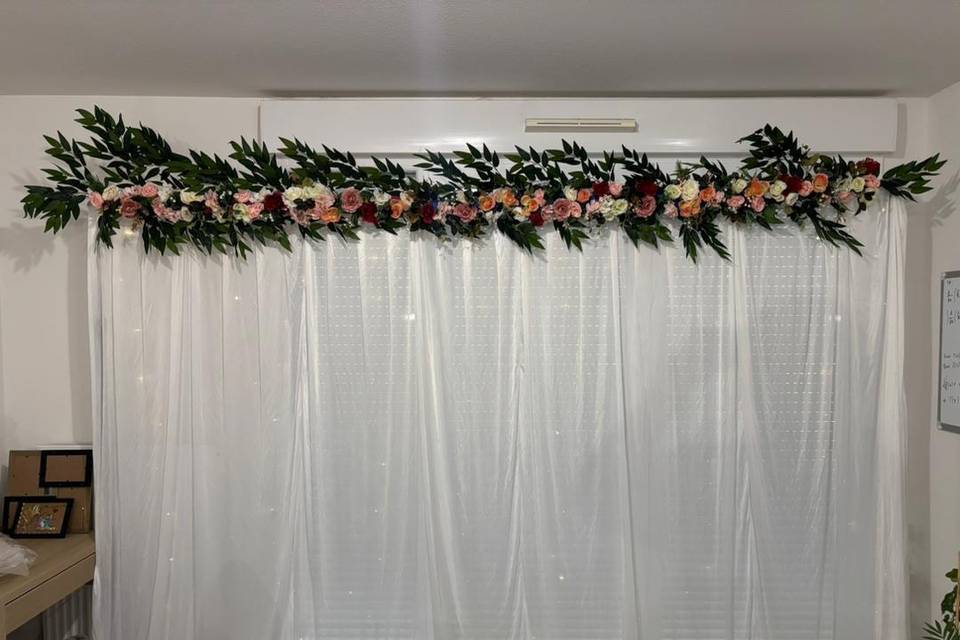 Deco table d’honneur