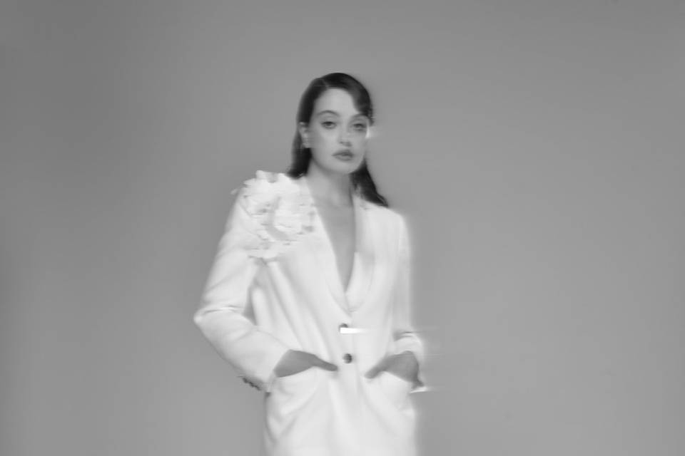 Veste papillon amovible
