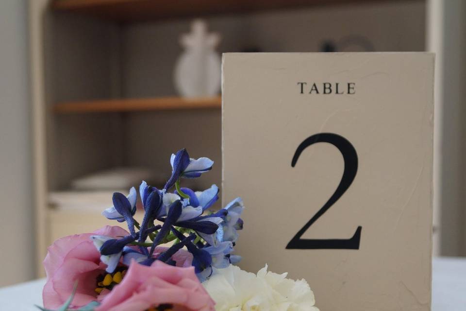 Numéro de table