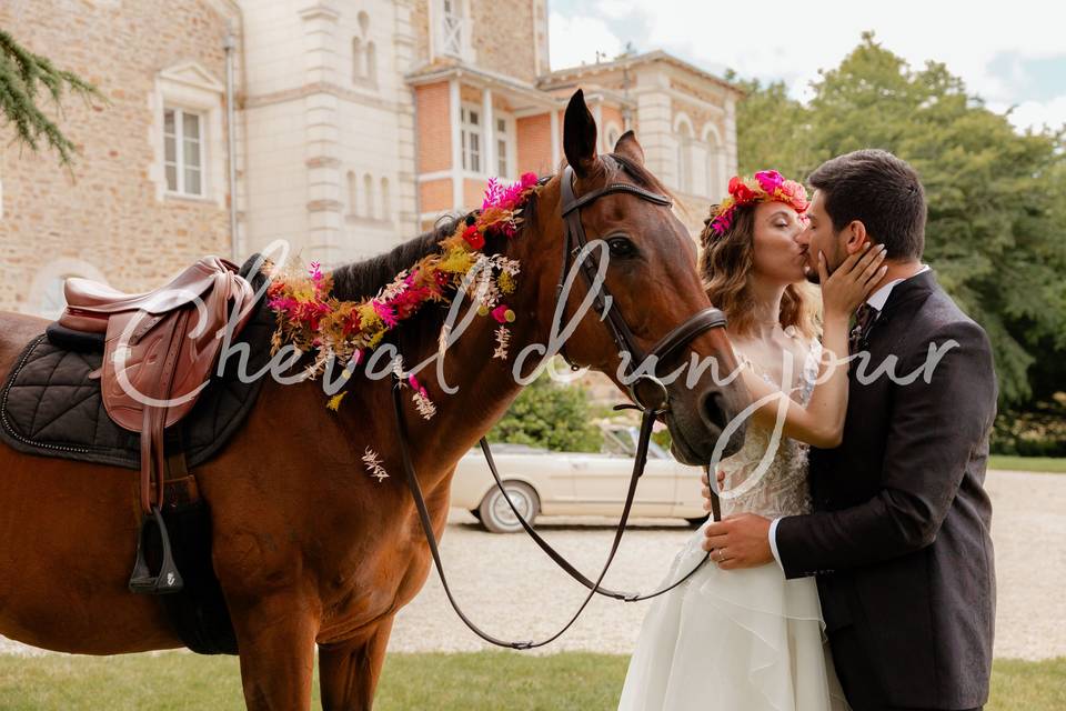 Mariage Cheval d'un jour