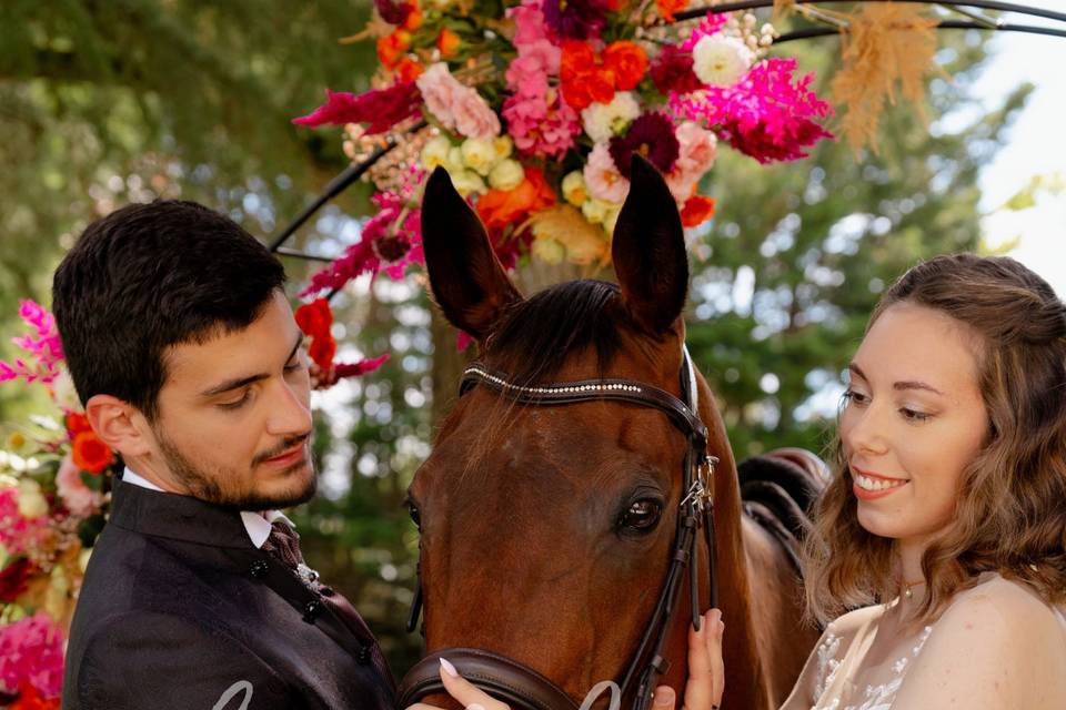 Mariage Cheval d'un jour