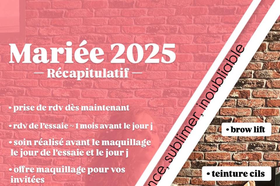 Prestations mariage