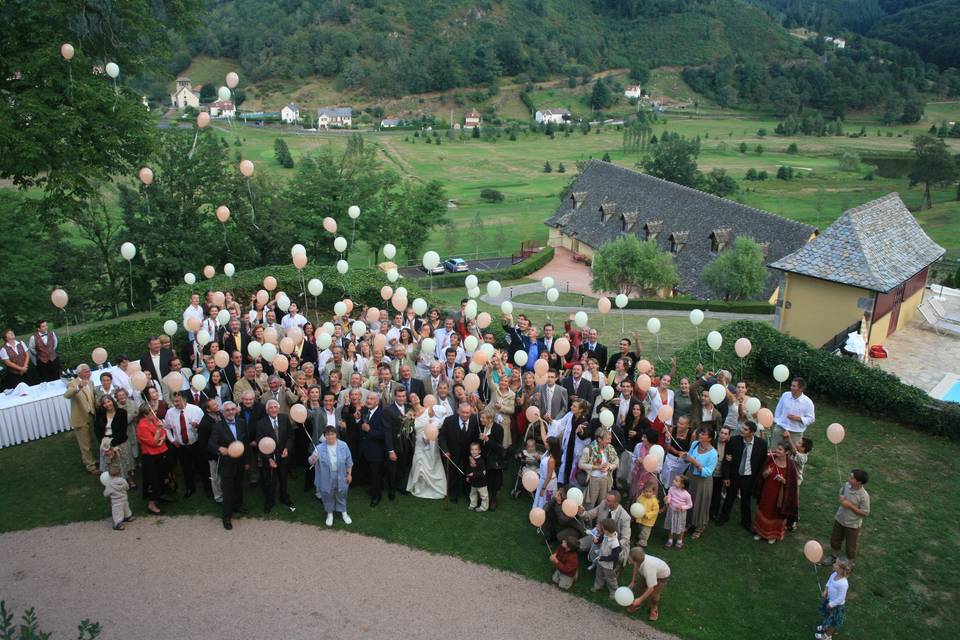 Vin d'honneur au château