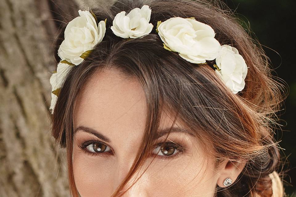 Maquillage et coiffure mariée