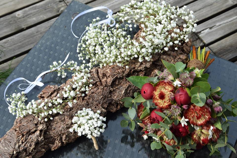 Bouquet, Boutonnière, Couronne