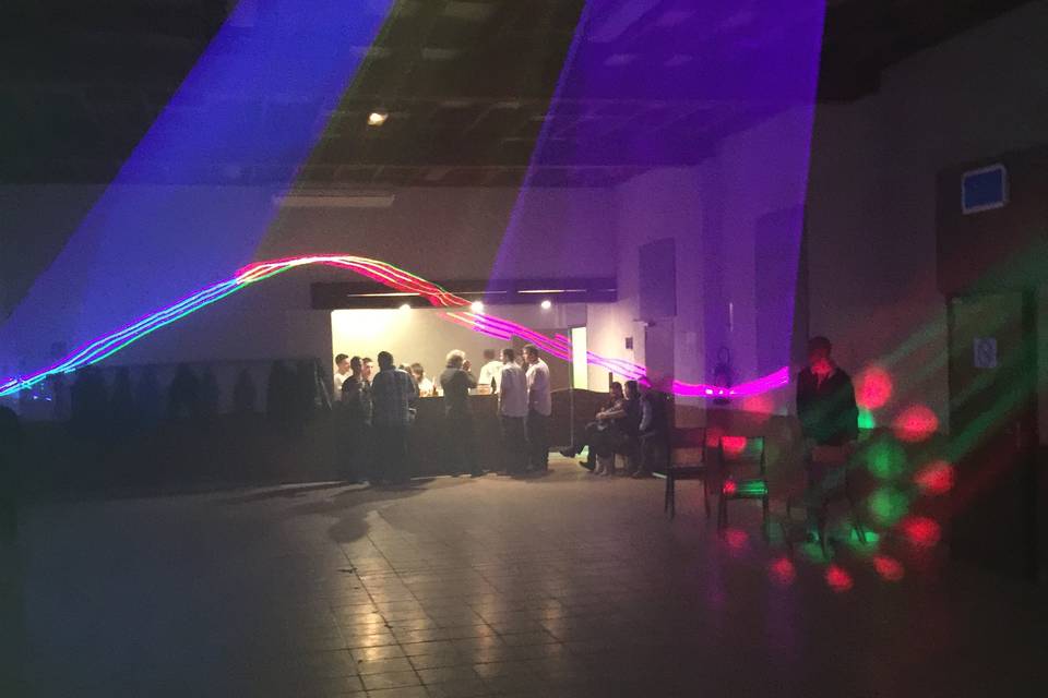 Laser multicolore