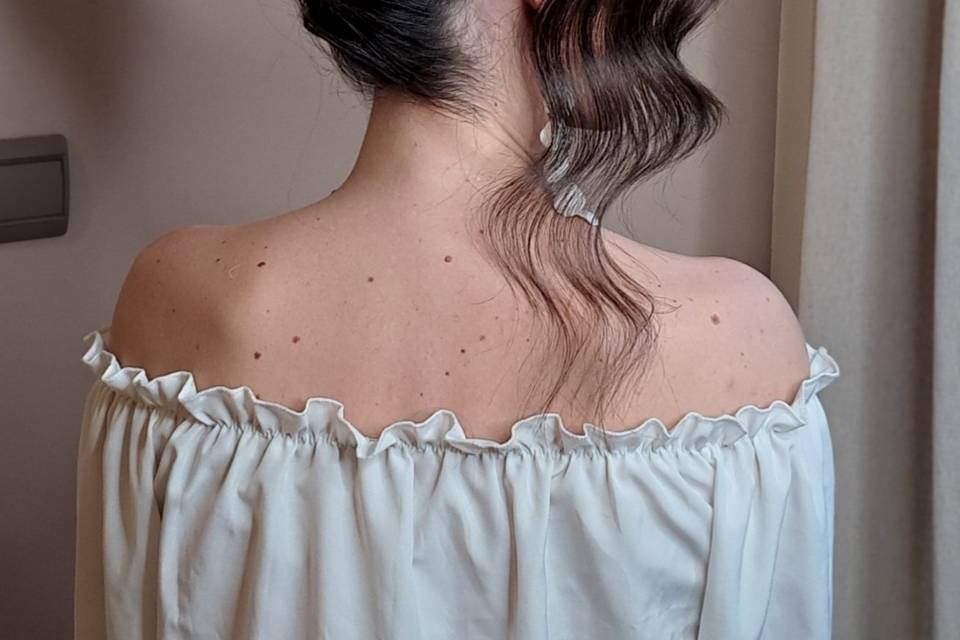 Chignon haut