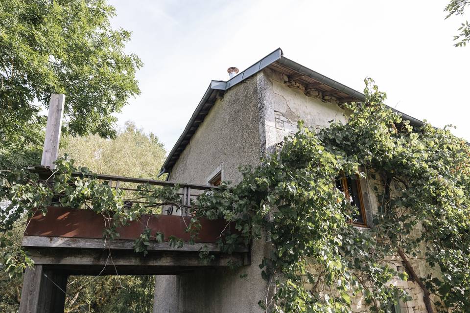 Terrasse du gîte