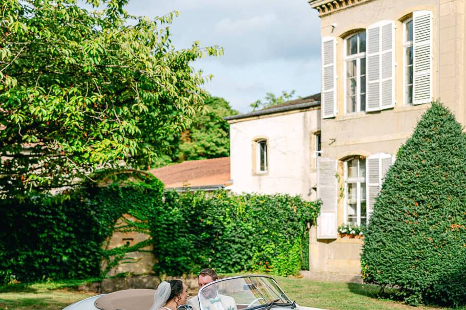 Voiture des mariés