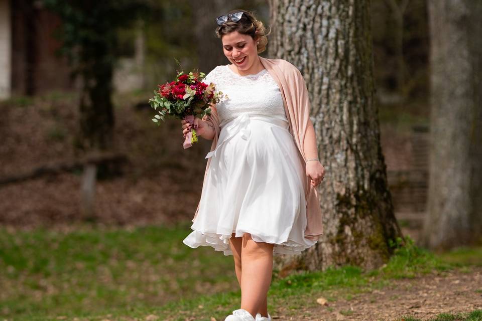 La mariée arrive